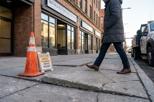 Commercial Concrete Leveling example 1