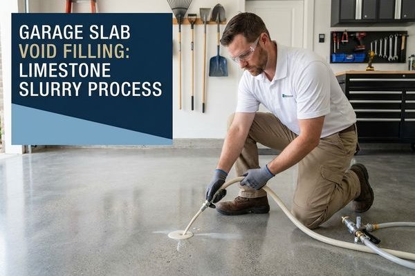 Garage Floor Leveling example 3