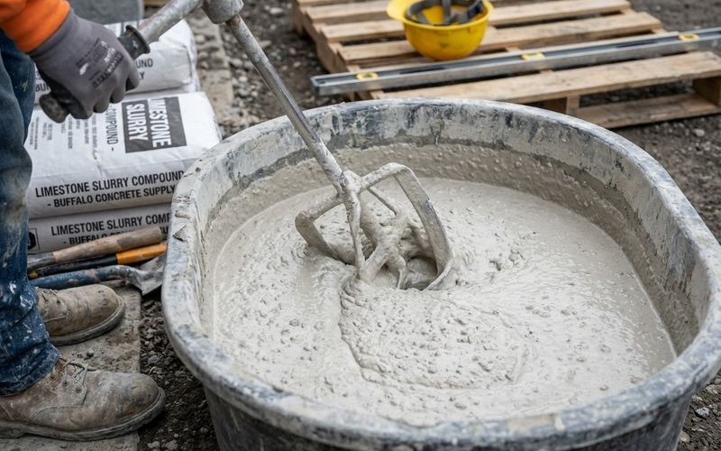 Comparison of limestone slurry and foam concrete leveling durability